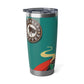 Yellow Eyes Vagabond 20oz Tumbler - Superhero Coffee