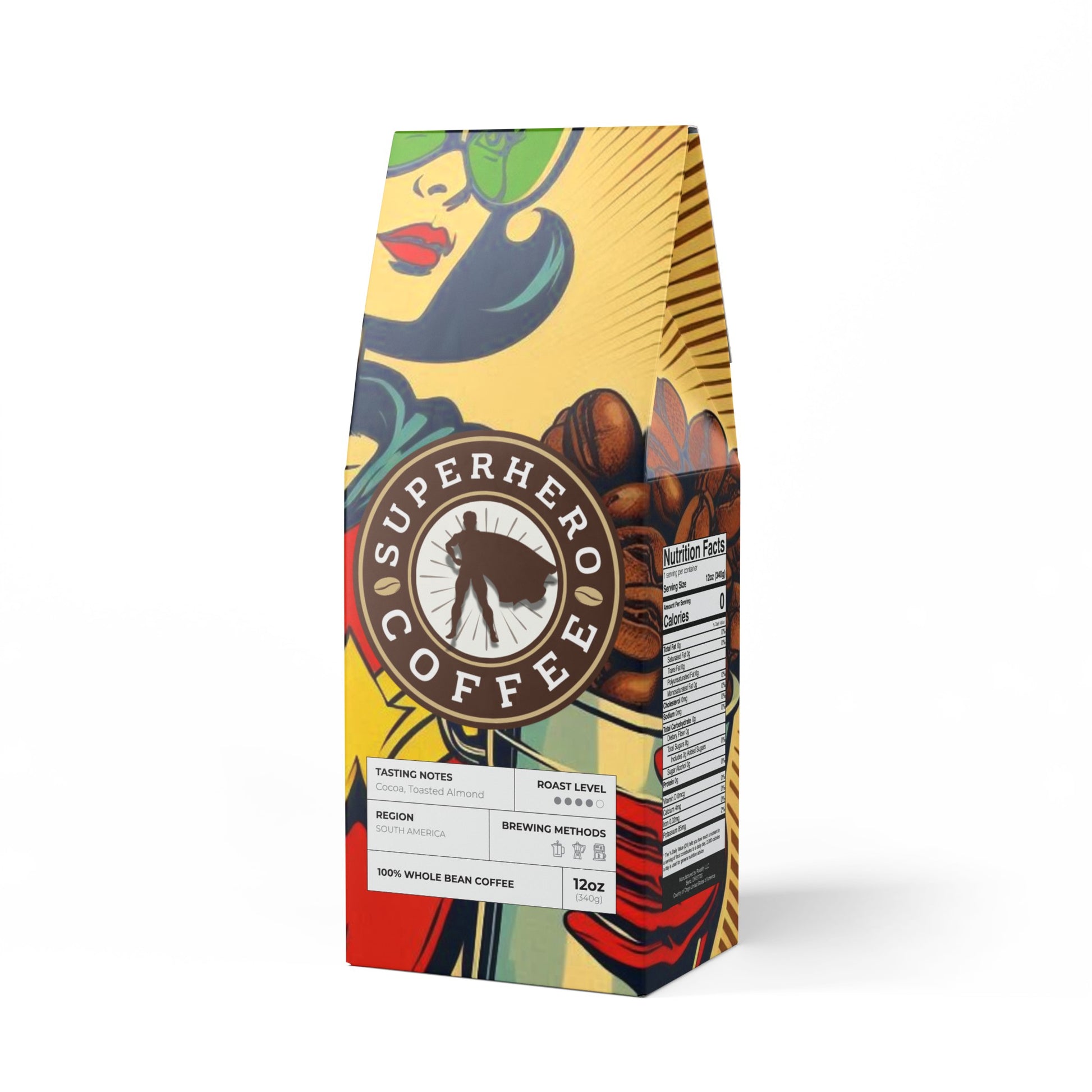 Cascades Coffee Blend (Medium-Dark Roast) - Superhero Coffee
