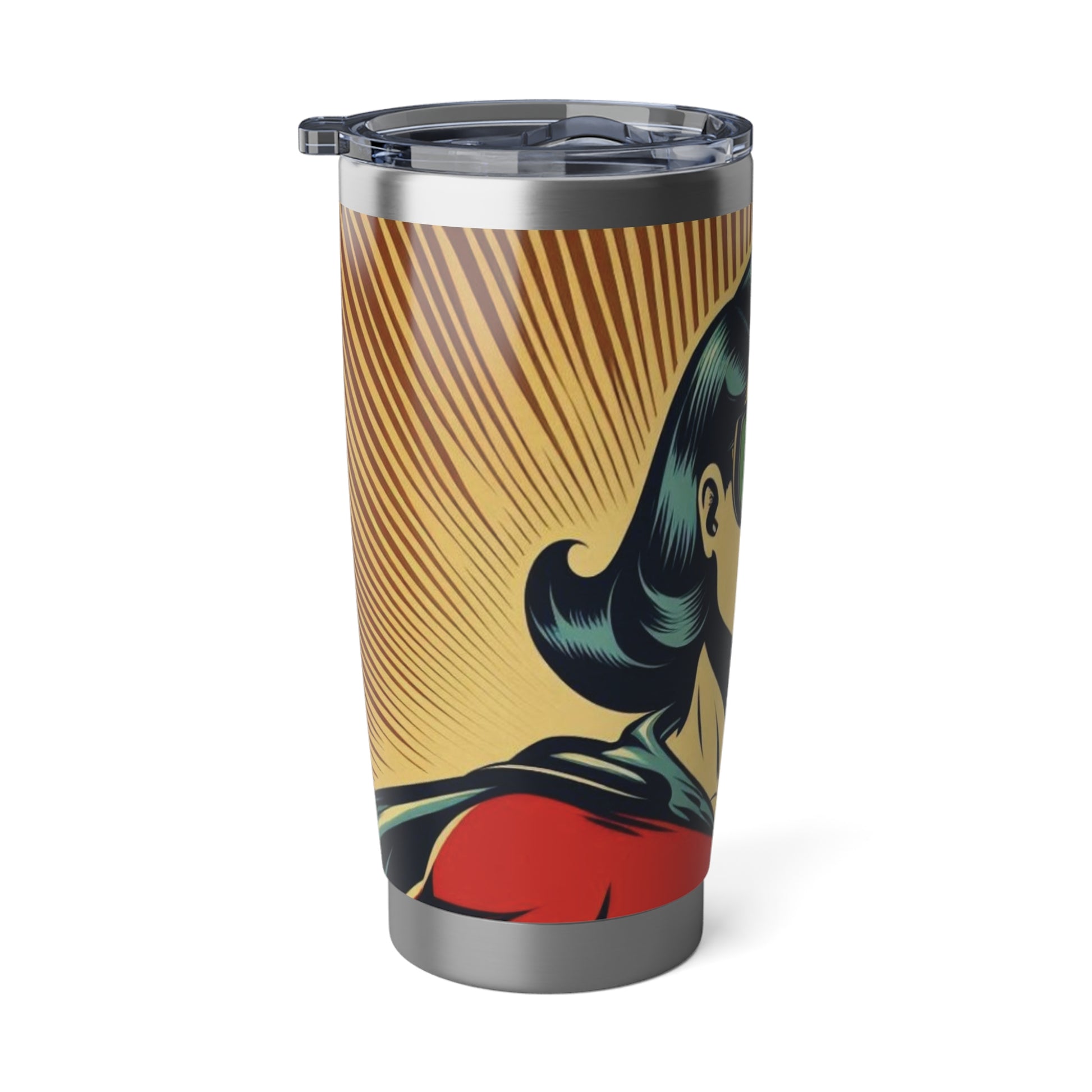 Green Lens Vagabond 20oz Tumbler - Superhero Coffee